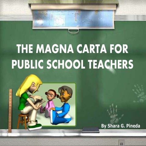 Magna Carta for Public School Teachers