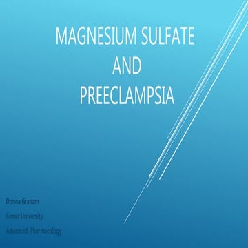 Magnesium sulfate