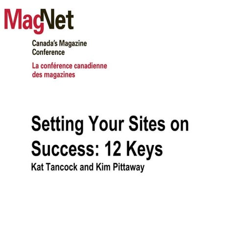 Creating a Successful Magazine Website