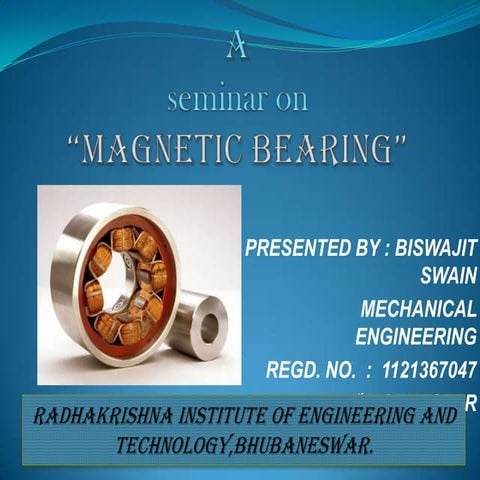 Magnetic bearing