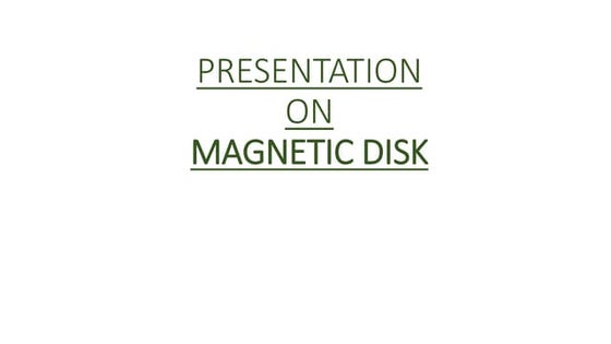 PPT - Magnetic Tape PowerPoint Presentation, free download - ID