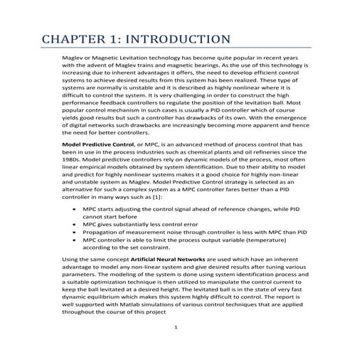 Magnetic levitation system