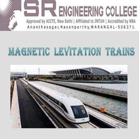 Magnetic  levitation  trai ns