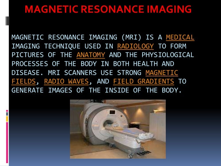resonance imaging