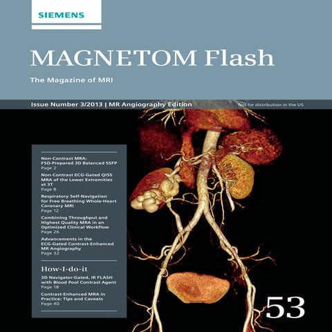 MR Angiography Edition – Issue 53