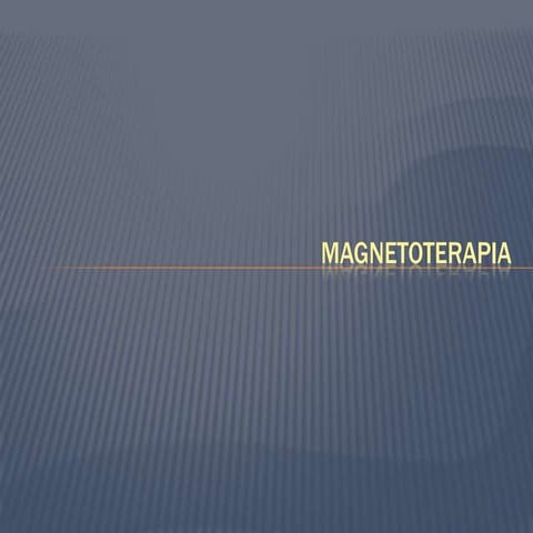 Magnetoterapia diapo