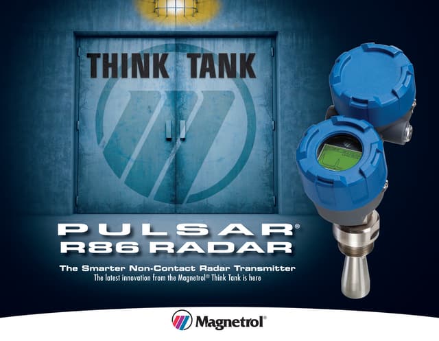 Magnetrol Pulsar R86 Non-Contact Radar Level Transmitter