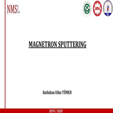 Magnetron sputtering