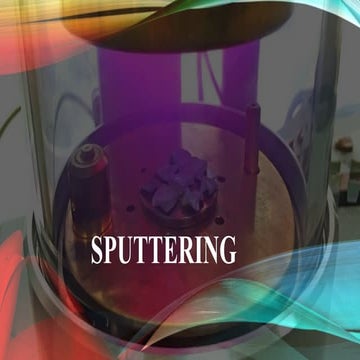 Magnetron Sputtering presentation of materials