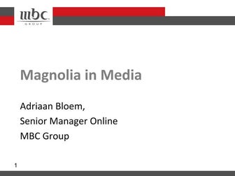 MBC Group - Magnolia in the Media