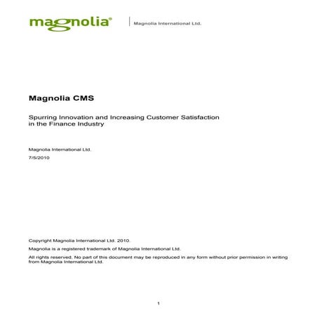 Magnolia white-paper-finance