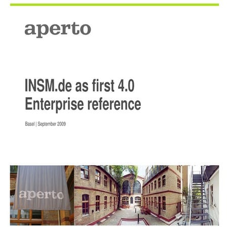 INSM as first Magnolia 4.0 reference