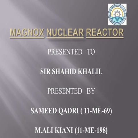 Magnox nuclear reactor