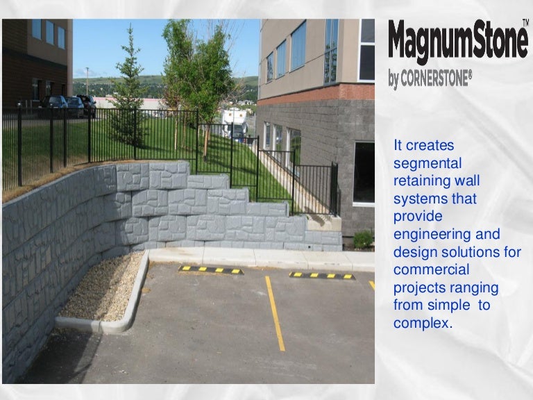 wall solutions creates segmental retaining wall systems magnum stone - Segmental Retaining Wall Design wall solutions creates segmental retaining wall systems magnum stone - Segmental Retaining Wall Design