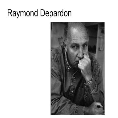 Raymond depardon | PPTX