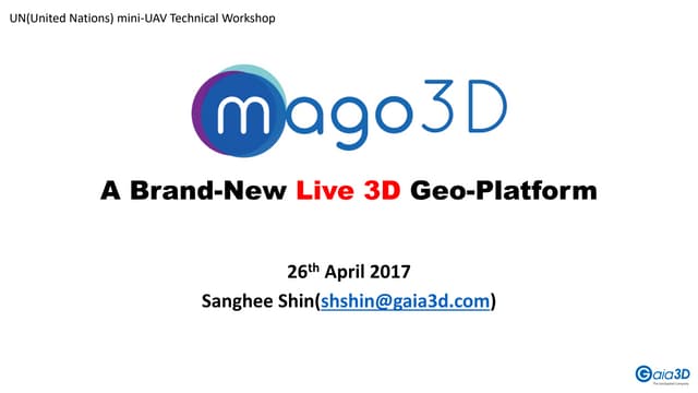 mago3D - A Brand-New Live 3D Geo-Platform 