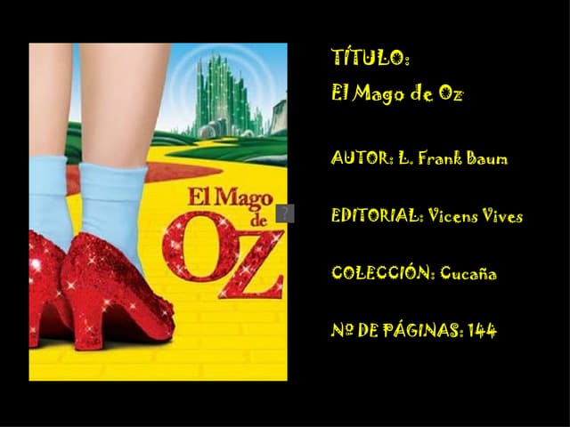 Presentación Obra De Teatro - El Mago de Oz