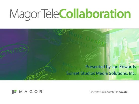 Magor Sunset Tele Collaboration Introduction 040611