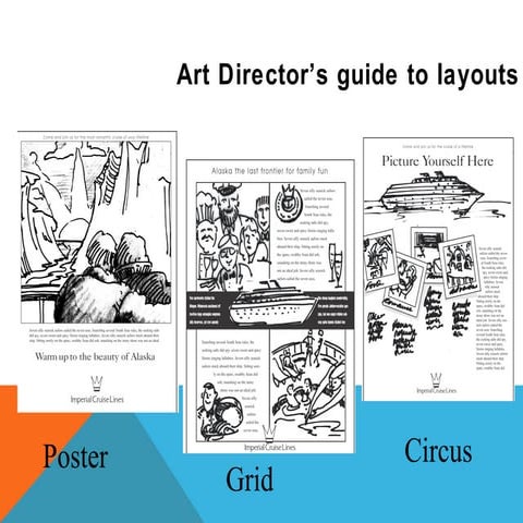 Art Director's guide to the six, basic layouts