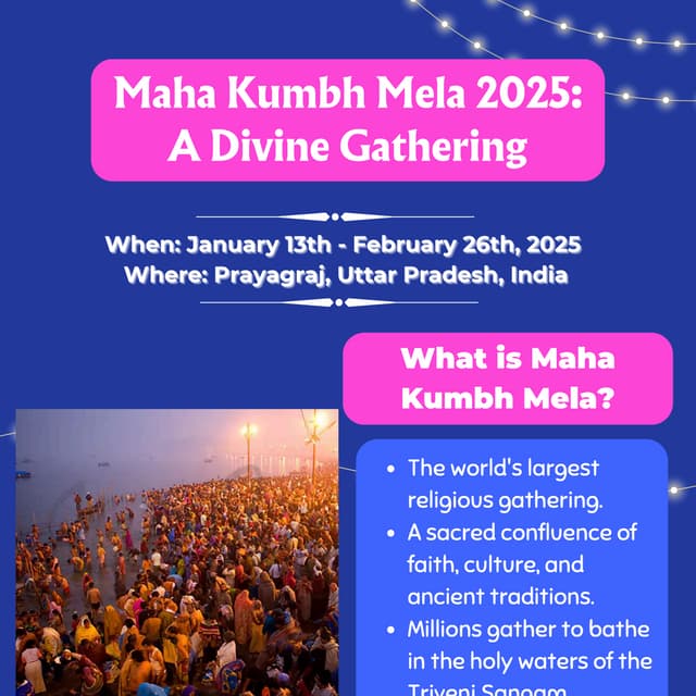 Maha Kumbh Mela 2025: A Divine Gathering.pdf