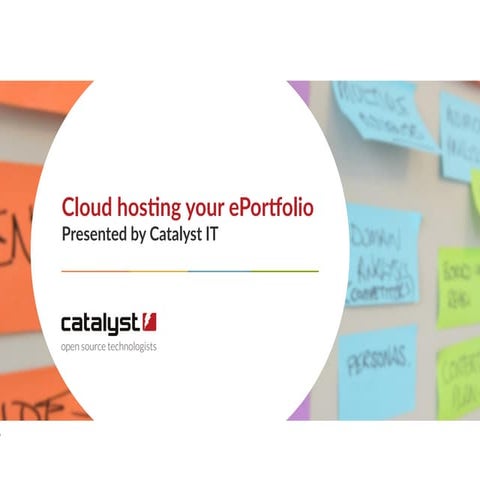 Cloud hosting your ePortfolio