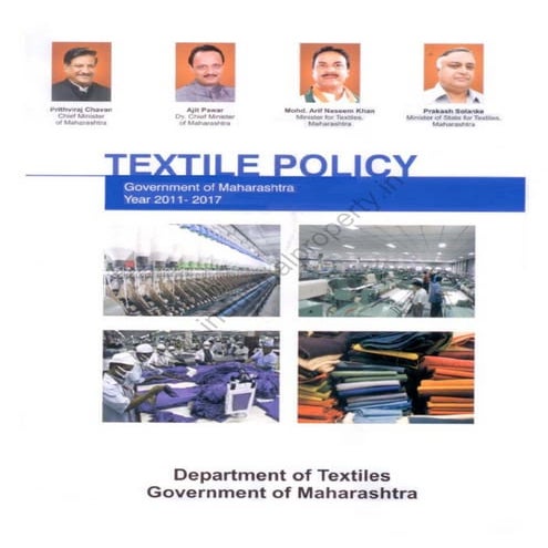 Maharashtra Textile Policy | PDF
