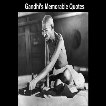 Mahatma gandhi quotes