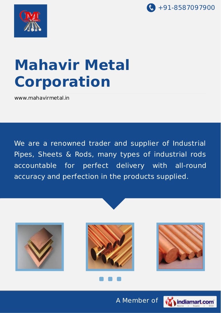 Mahavir Metal Corporation, Mumbai, Copper Brass Sheet & Strip