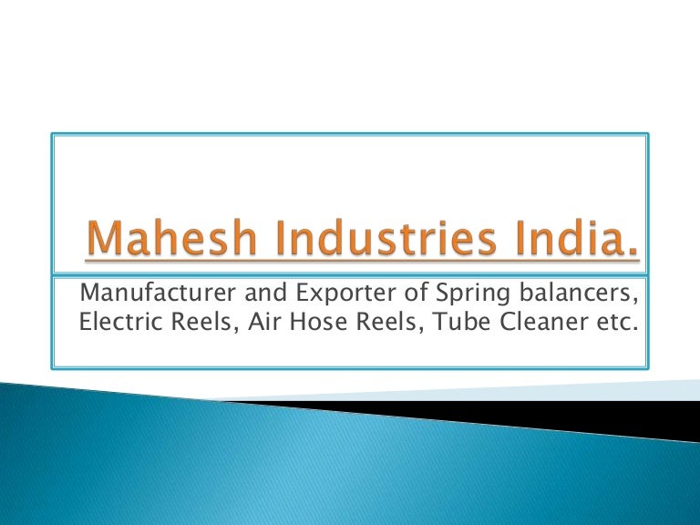 Mahesh industries india