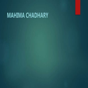 Mahima chaudhary , interior design