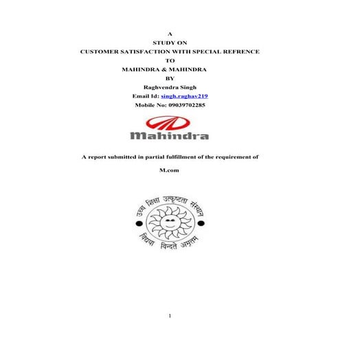 Mahindramahindraproject by raghav