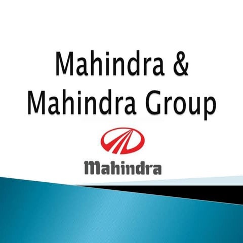 Mahindra ppt