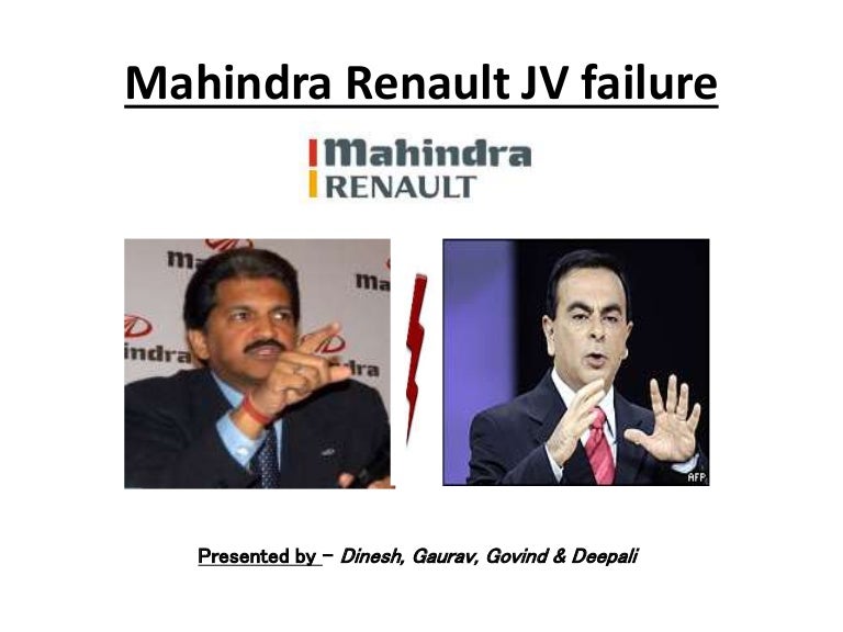 Mahindra And Renault End Joint Venture