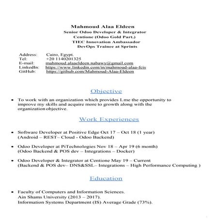 Mahmoud alaa (senior-odoo-developer&integrator)