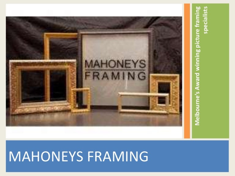 Custom Framing Melbourne