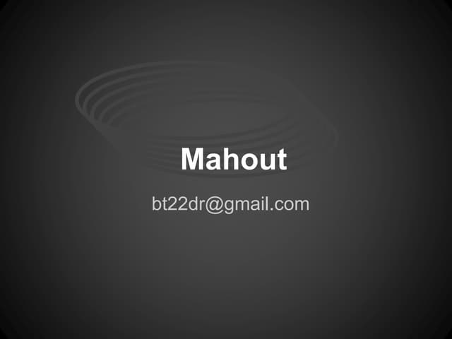 Mahout
