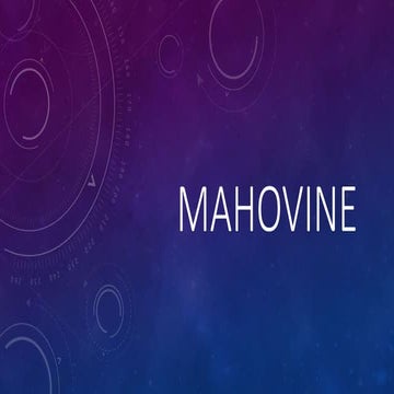 Mahovine | PPT
