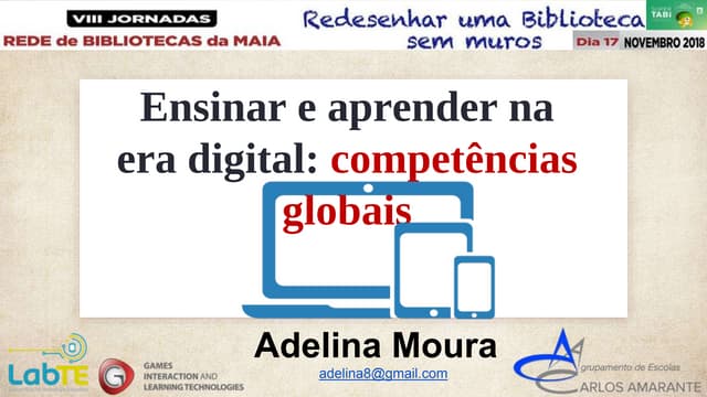 Ensinar e aprender na era digital: competências globais