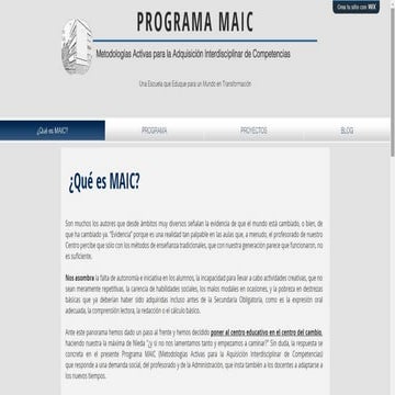 Programa MAIC | PDF