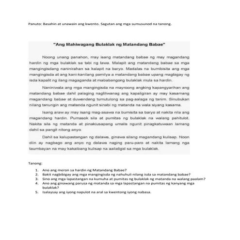 Maikling Kwento 2pdf