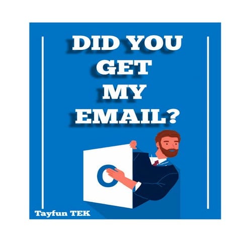 Did you get my email?