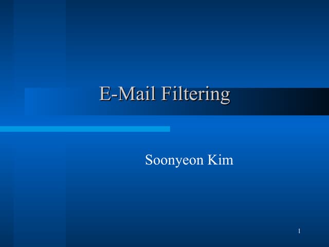 mailfilter.ppt