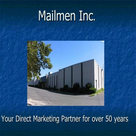 Mailmen - Your Direct Marketing Partner