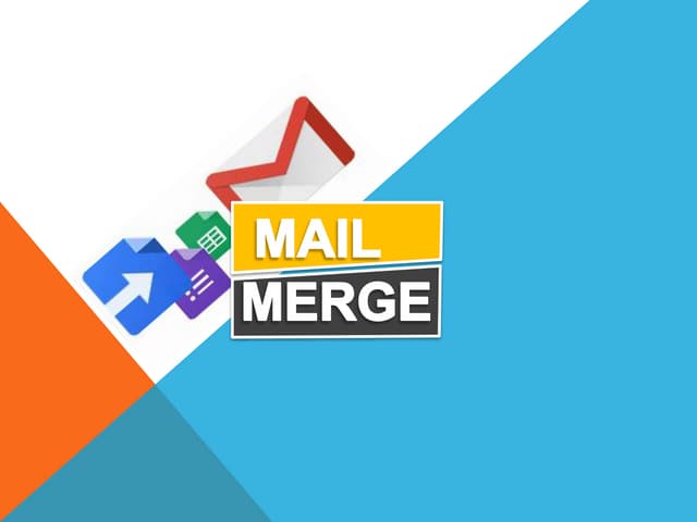 Mail merge