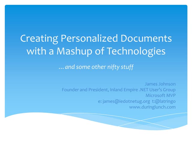 Mail Merge Documents With Aspnet