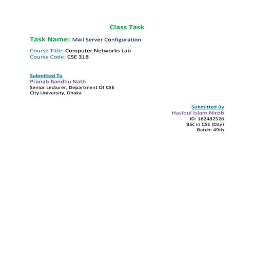 Mail Server | PDF