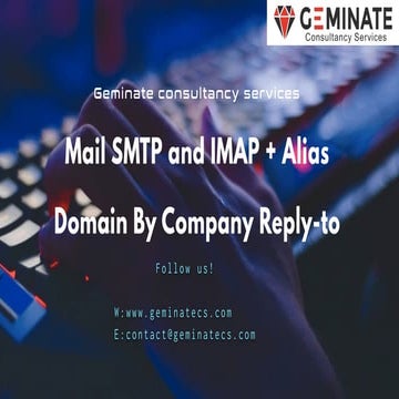 Mail SMTP and IMAP + Alias Domain By Company Reply-to