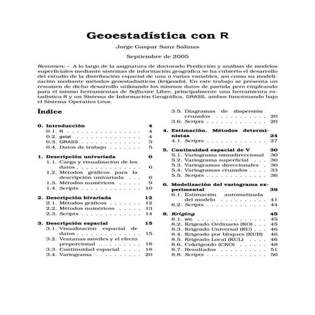 Geoestadística con R