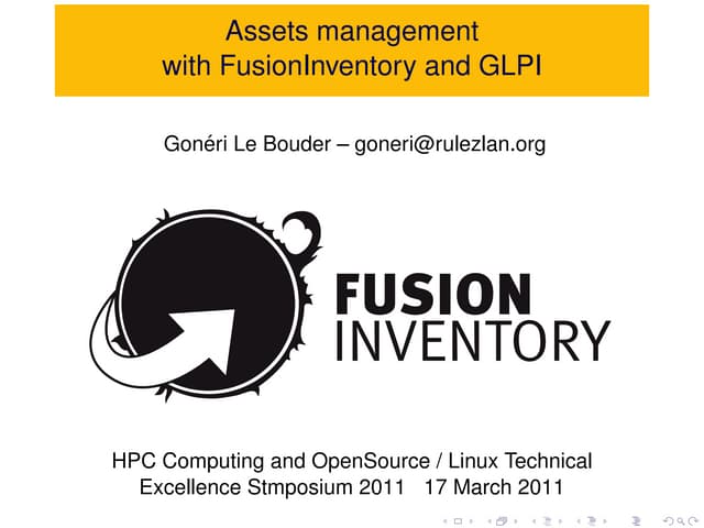 High Performance Computing and Open Source & Linux Technical Excellence Sympo...
