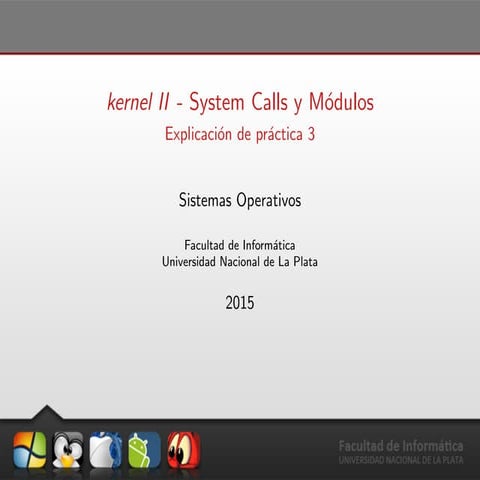 Linux Kernel - System Calls - Modules - Drivers
